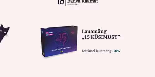 Lauam\u00e4ngu "15 k\u00fcsimust" esitlus