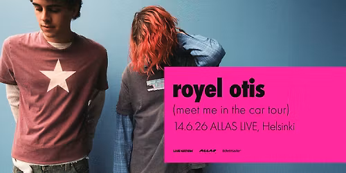 Royel Otis (AUS), Allas Live, Helsinki 14.6.2026