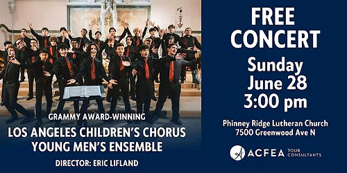 Los Angeles Children's Chorus - Young Men's Ensemble