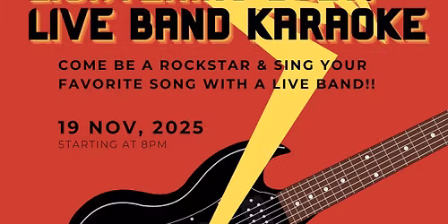 Lightening Bolt: Live Band Karaoke!\u26a1\ufe0f