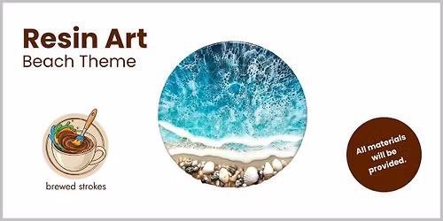Resin Art - Beach Theme