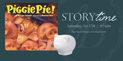Saturday StoryTime: Piggie Pie!
