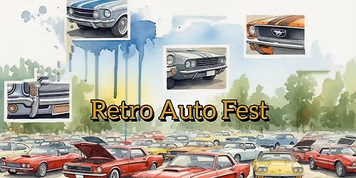 Retro auto Fest-exposition de voitures antiques 