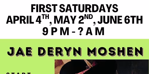 Live Music - JAE DERYN MOSHEN - Boston Johnny's Hollywood, 1st Saturdays