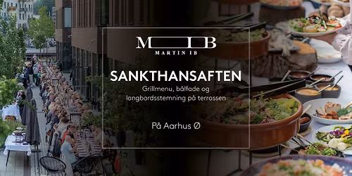 Sankthansaften hos MIB-Martin Ib p\u00e5 Aarhus \u00d8 \ud83d\udd25 Danmarks l\u00e6ngste langbord