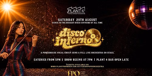Fusion Pops Orchestra - Disco Inferno Live at Plant 4