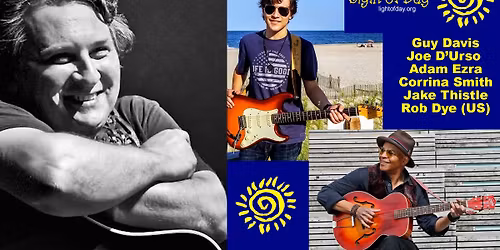 Light of Day 2025: Guy Davis, Joe D'Urso, Adam Ezra & Corrina Smith, Jake Thistle, Rob Dye (US)