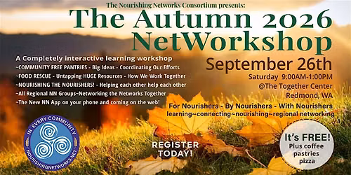 Nourishing Networks Autumn 2026 NetWorkshop