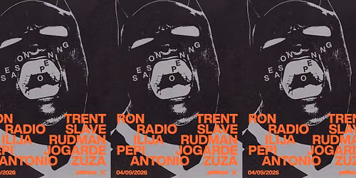 PETI KUPE SEASON OPENING W\/ RON TRENT, RADIO SLAVE, ILIJA RUDMAN, ANTONIO ZUZA, PEPI JOGARDE