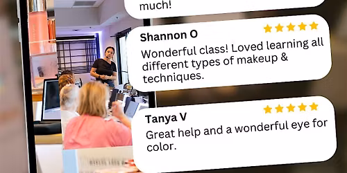 Makeup Your Mind with Alice Varelas - Hands on Lesson \/ Makeup & Sip