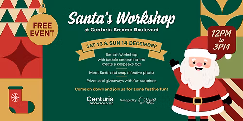 Santa's Workshop at Broome Boulevard