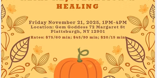 Fall Into Reiki This November at Gem Goddess
