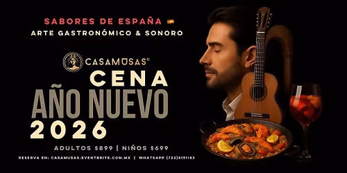 SABORES DE ESPA\u00d1A\u00b7 A\u00d1O NUEVO 2026 EN CASA MUSAS