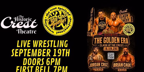 CLASH AT THE CREST LIVE WRESTLING