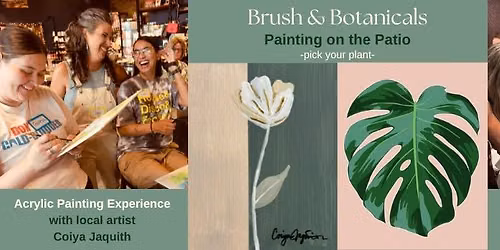 Brush & Botanicals | Paint & Sip 