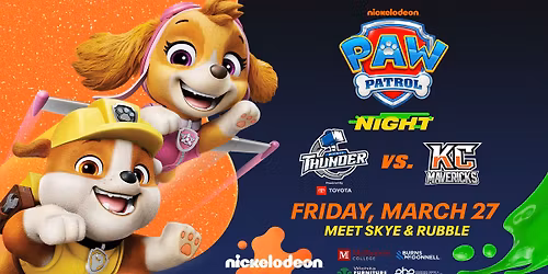 PAW Patrol featuring Skye and Rubble