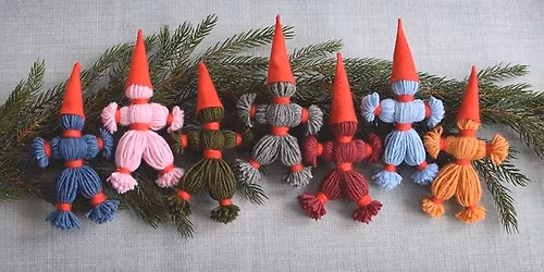 Juleverkstad p\u00e5 biblioteket