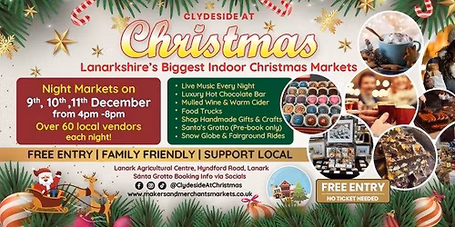 Clydeside at Christmas - Lanark