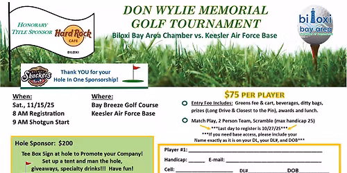 Don Wylie Golf Tournament