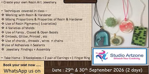 Designer Resin Jewellery 