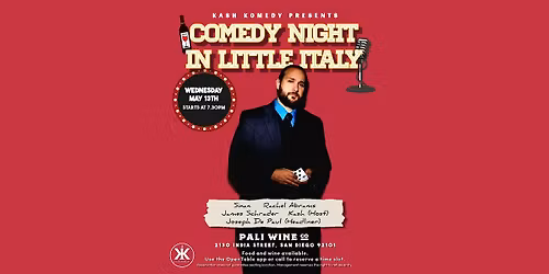 Comedy Night in Little Italy