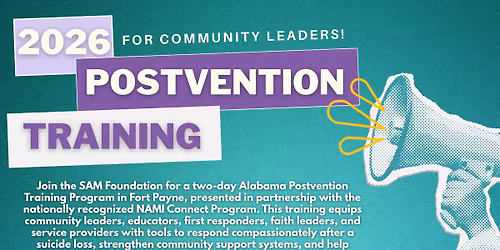 2026 Postvention Training