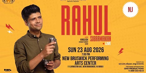 Dont Give Your Best By Rahul Subramanian - Standup Comedy Live 2026