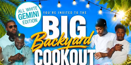 THE BIG BACKYARD COOKOUT pt 2 ALL WHITE GEMINI EDITION