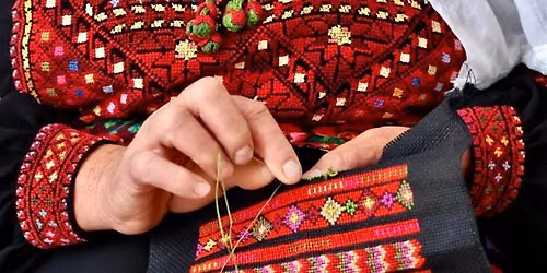 Tatreez (Palestinian embroidery) workshop