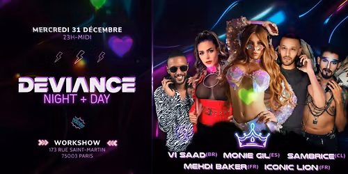 DEVIANCE Night + Day \/ NYE 2026