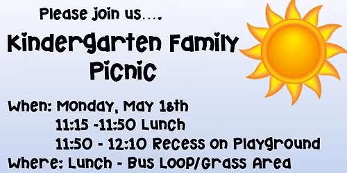 Kindergarten Family Picnic 