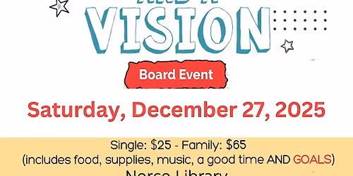 10th Annual Pajamas and a Vision Board Party