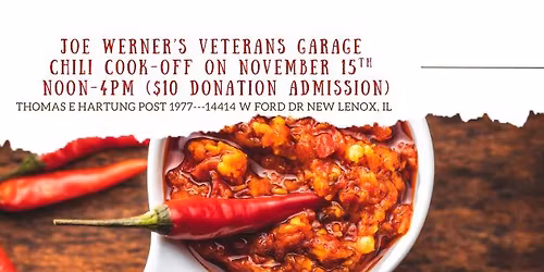 Joe Werner's Veterans Garage Chili Cook-off