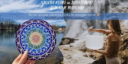 Slikanje mandale z vibracijo zvoka - potopi se vase