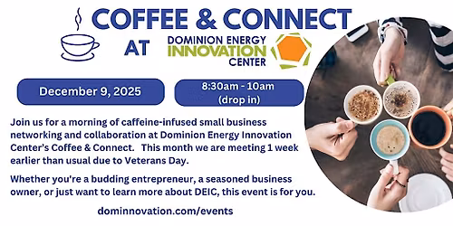 DEIC Coffee & Connect - December 2025