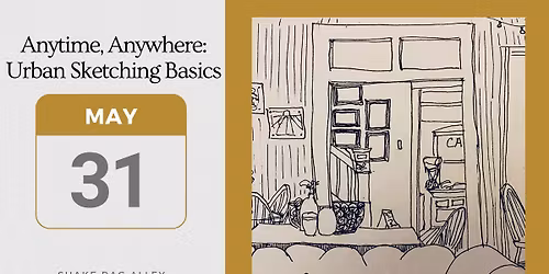 Anytime, Anywhere: Urban Sketching Basics