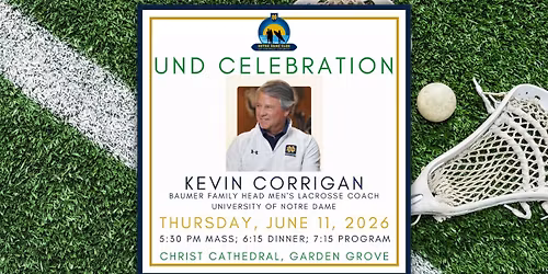 UND Celebration with Coach Kevin Corrigan