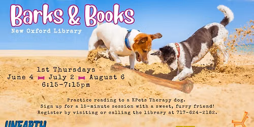 Barks & Books: Read to a Therapy Dog