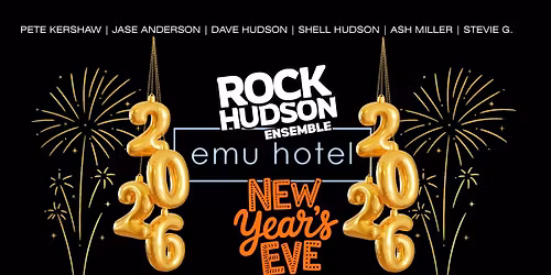 NEW YEARS EVE with the Rock Hudson Ensemble