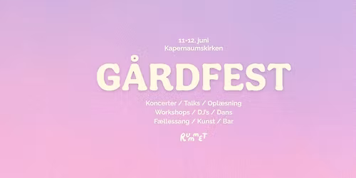 G\u00c5RDFEST I CAF\u00c9 RUMMET