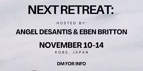 Yoga Retreat, Japan!