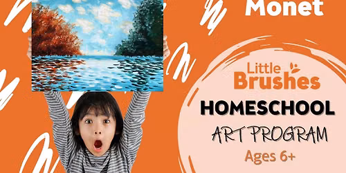 New Homeschool Art Program Famous Artist Study: Monet