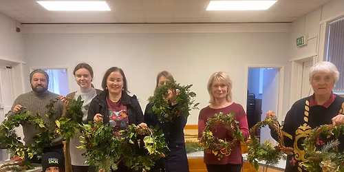 Christmas willow wreath making 