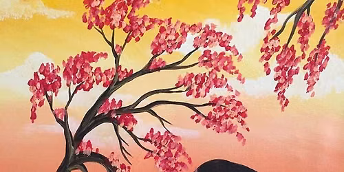 Paint and Sip Event: Reflections of Gold