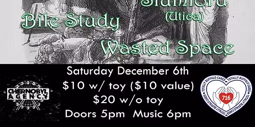 Buffalos Toy Drive Before Christmas: Grizzly Run, Inertia, Pure Heel & more