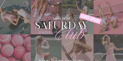 Ladies Special PINK EDITION \ud83c\udf38 1.mai @CoolPadel