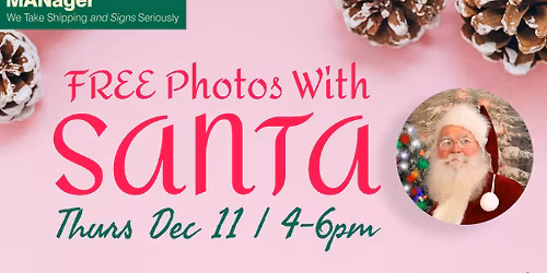 FREE Photos With Santa\/ Christmas Music By DJ Kandyann