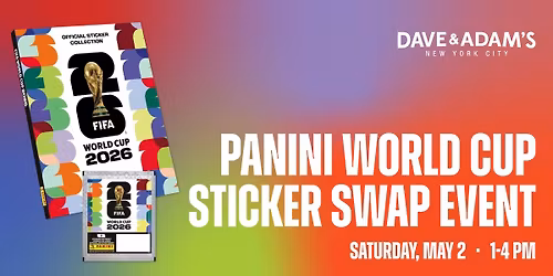 Panini World Cup Sticker Event
