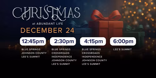 Christmas Eve Services