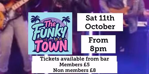 The Funky Town playing Live 🎸🎤🎵